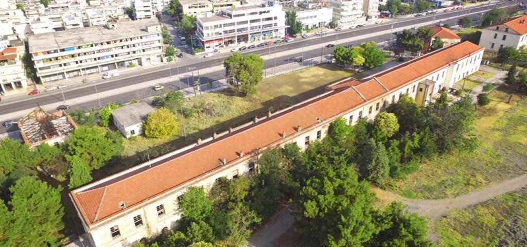 Refurbishment works in the former P.Melas camp in Thessaloniki